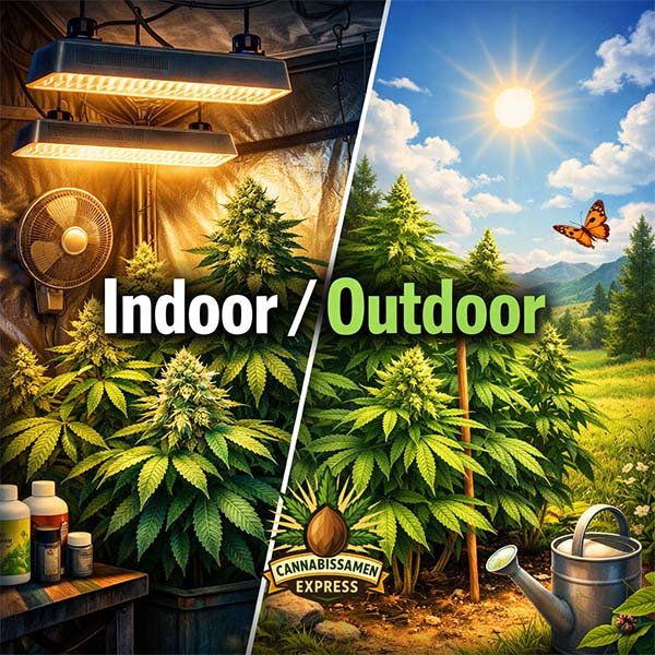Indoor - Outdoor Sorten - Cannabissamen kaufen im Online Shop